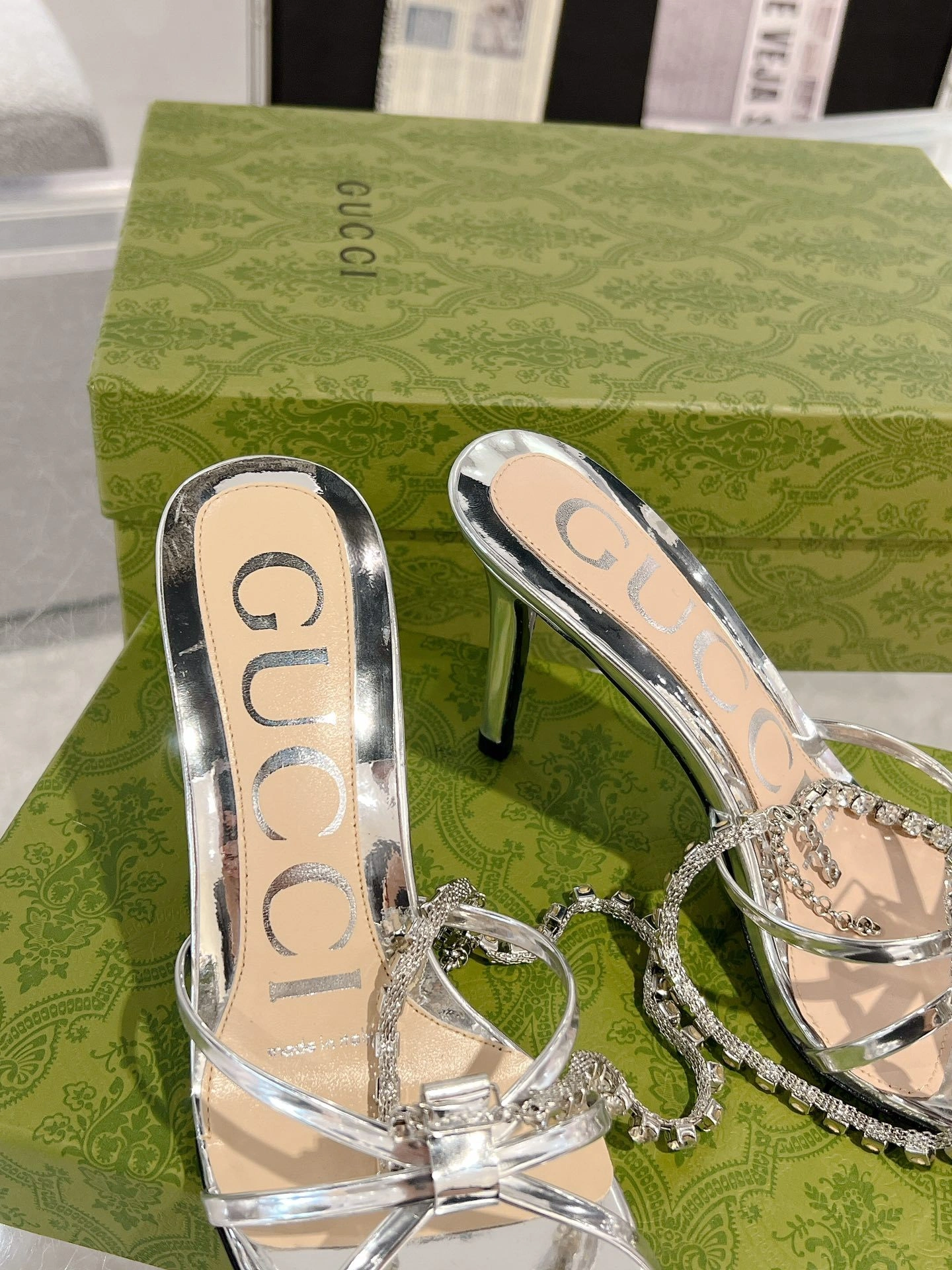 COCO-- 6u33i 794313 AABU5 8106 Heel height：8.5CM sheepskin item:E-X187A0972